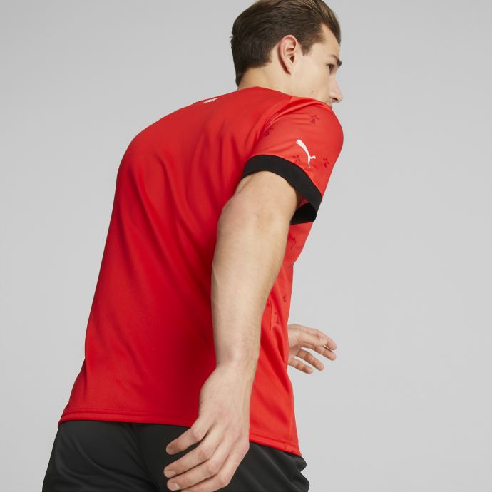 Puma Canada Stade Rennais F.c. Home 22-23 Replica Jersey Men Red-black
