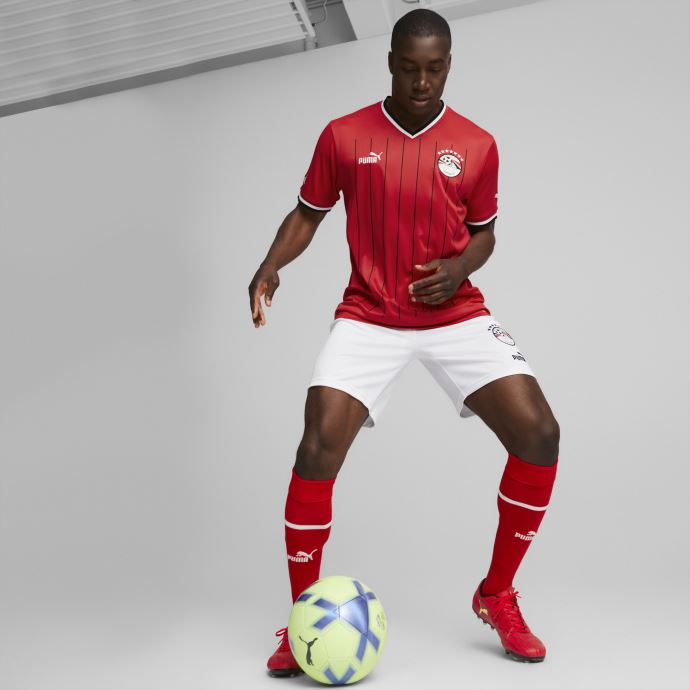Puma Canada Tango Rouge-blanc Egypt Home 22-23 Maillot Réplique Hommes

