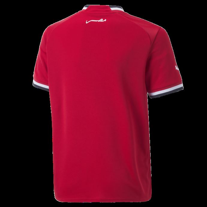 Tango Rouge-blanc Puma Canada Egypt Home 22-23 Replica Jersey Jeunesse