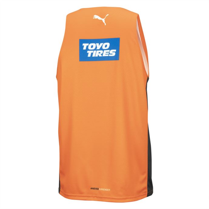 Puma Canada Orange Tiger-gws Giants Maillot D'entraînement Pour Hommes Gws Giants