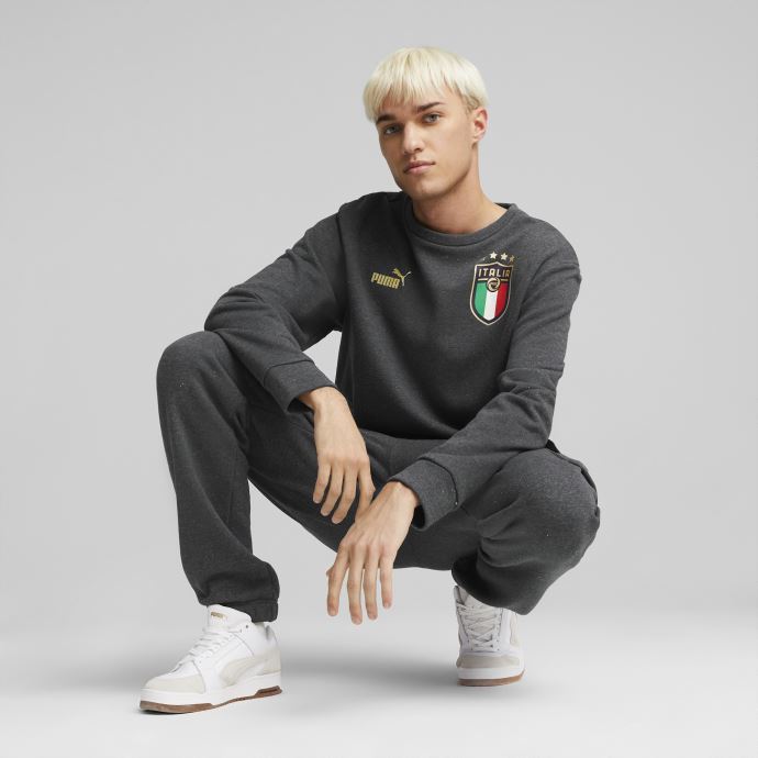 Pantalon De Survêtement Ftblculture Gris Foncé Heather-team Gold Italy Hommes Puma Canada