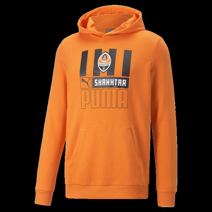Fc Shakhtar Donetsk Football Ftblcore Sweat à Capuche Hommes Coquelicot Doré-noir Puma Canada
