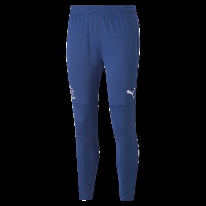 Limoges-white Puma Canada Olympique De Marseille Football Training Pants Men
