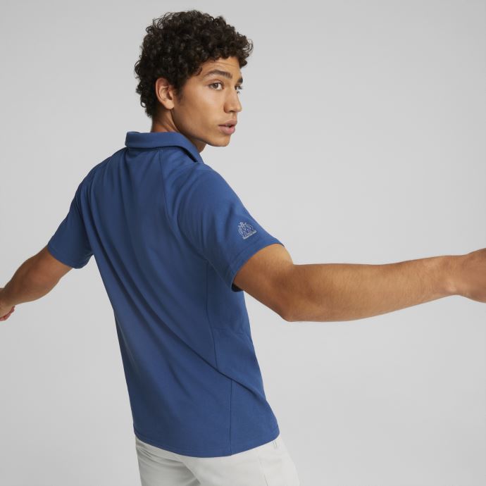 Limoges-harbor Mist Olympique De Marseille Football Casuals Polo Shirt Men Puma Canada
