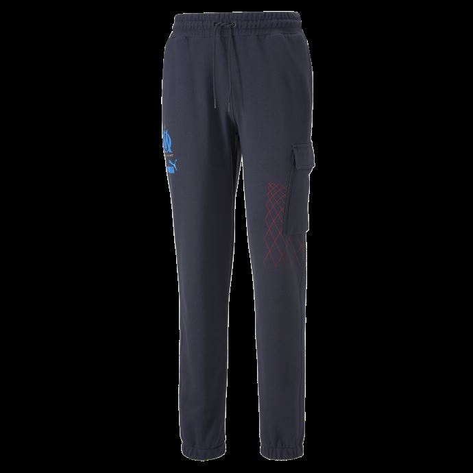 Puma Canada Olympique De Marseille Ftblculture Sweatpants Men Parisian Night-bleu Azur
