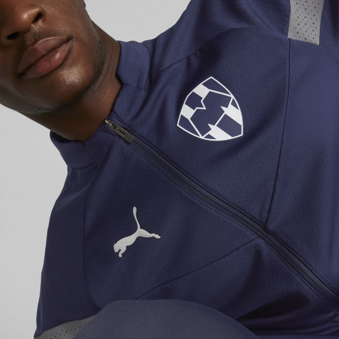 Cf. Veste D'entraînement De Football Monterrey Pour Hommes Puma Canada Peacoat-smoked Pearl
