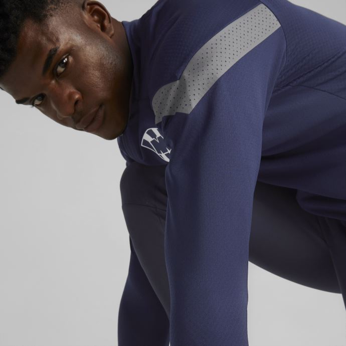 Cf. Veste D'entraînement De Football Monterrey Pour Hommes Puma Canada Peacoat-smoked Pearl
