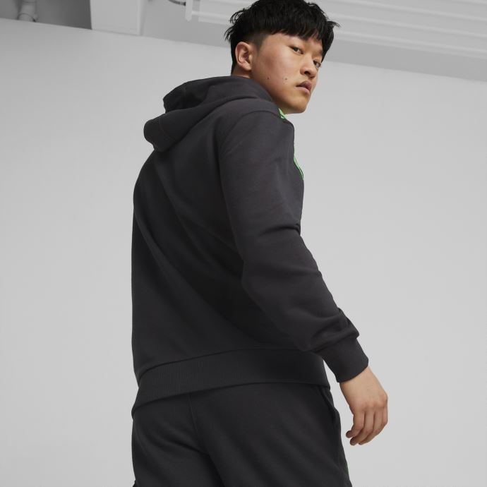 Noir-blanc-classique Vert Puma Canada Borussia M Nchengladbach Ftblculture Sweat à Capuche Hommes