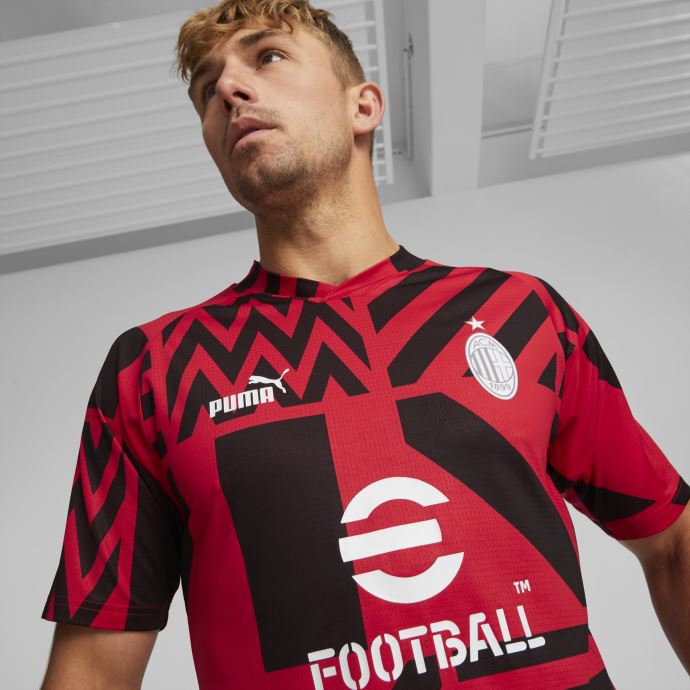 Tango Rouge A.c. Maillot Prématch Milan Football Homme Puma Canada