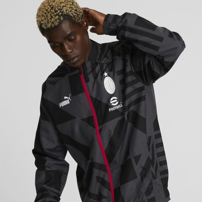 A.c. Veste Prematch Homme Milan Puma Canada Noir-asphalte