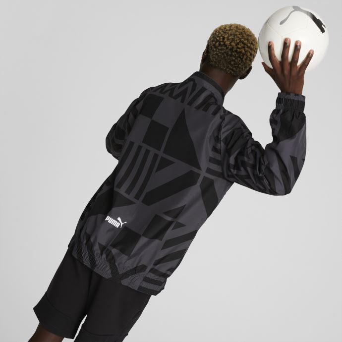 A.c. Veste Prematch Homme Milan Puma Canada Noir-asphalte
