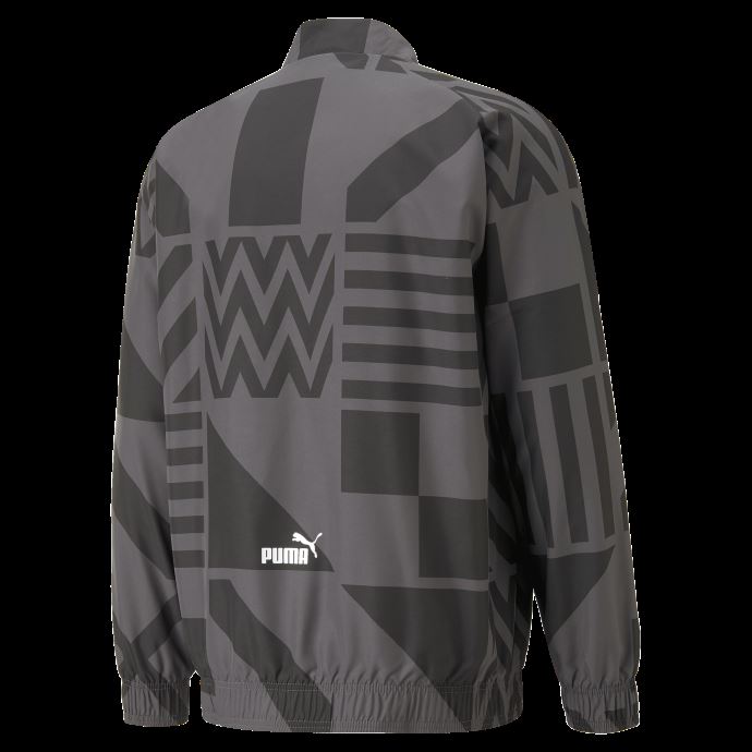 A.c. Veste Prematch Homme Milan Puma Canada Noir-asphalte
