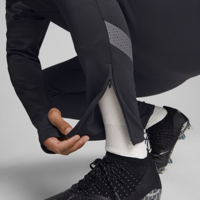 Puma Canada Noir-asphalte A.c. Pantalon D'entraînement De Football Milan Hommes