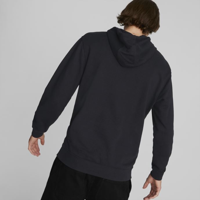 Puma Canada A.c. Noir-tango Rouge Milan Ftblculture Sweat à Capuche Hommes