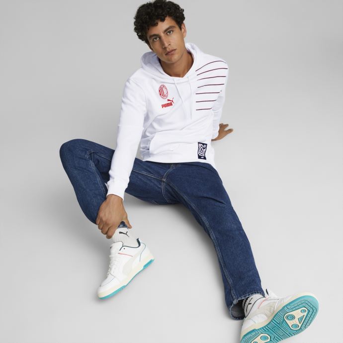 Blanc-tango Rouge A.c. Sweat à Capuche Milan Ftblculture Hommes Puma Canada
