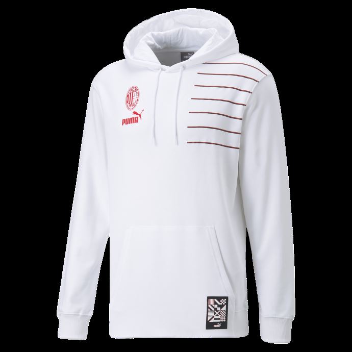 Blanc-tango Rouge A.c. Sweat à Capuche Milan Ftblculture Hommes Puma Canada
