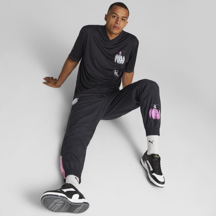 A.c. Maillot Milan Ftblstatment Homme Puma Canada Noir-opera Mauve
