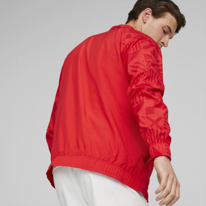 Veste Prematch Sk Slavia Prague Rouge-blanc Hommes Puma Canada