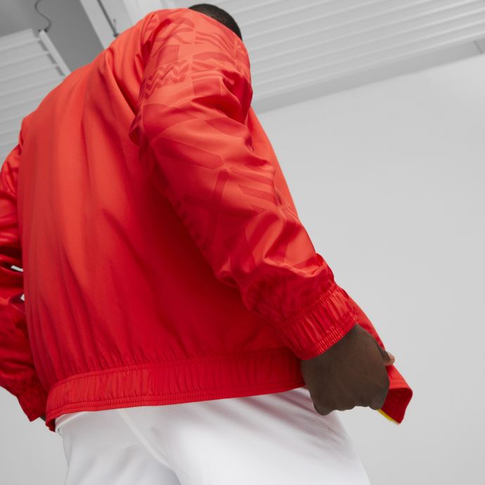 Veste Prematch Ghana Football Homme Rouge-noir Puma Canada