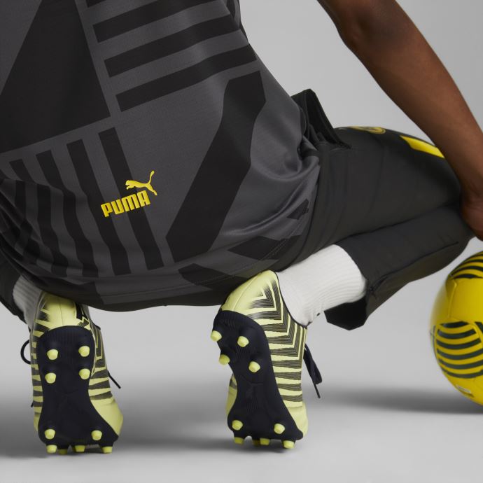 Puma Canada Noir-asphalte Borussia Dortmund Football Prematch Jersey Hommes