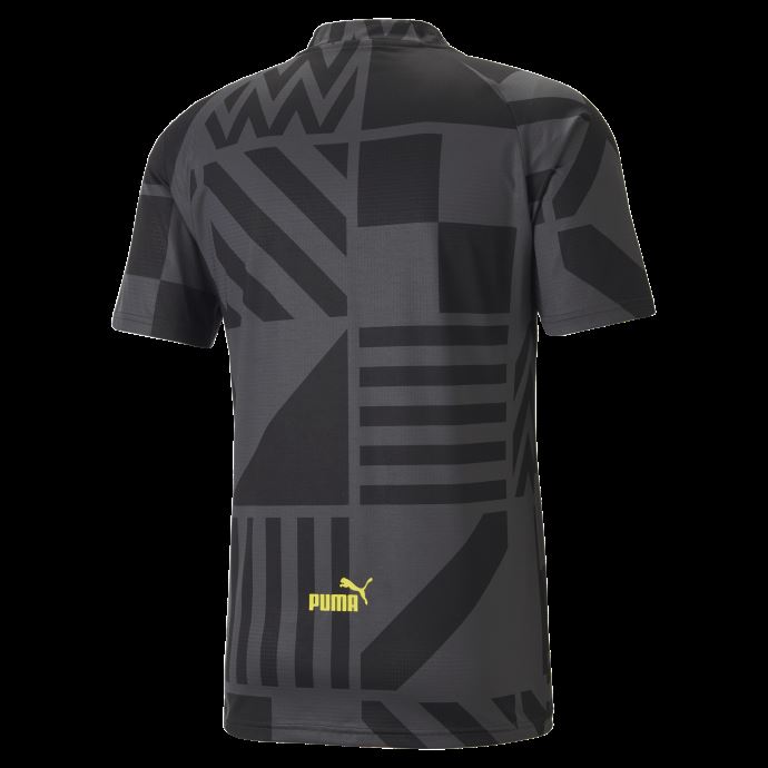 Maillot Prématch Borussia Dortmund Soccer Homme Noir-asphalte Puma Canada
