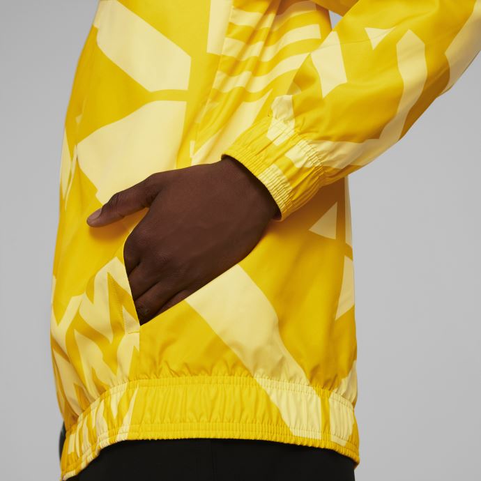 Puma Canada Cyber Yellow Borussia Dortmund Football Prématch Veste Hommes