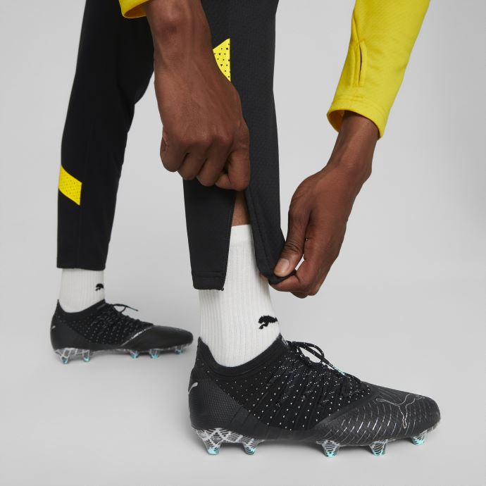 Pantalon D'entraînement Puma Canada Borussia Dortmund Hommes Noir-cyber Jaune