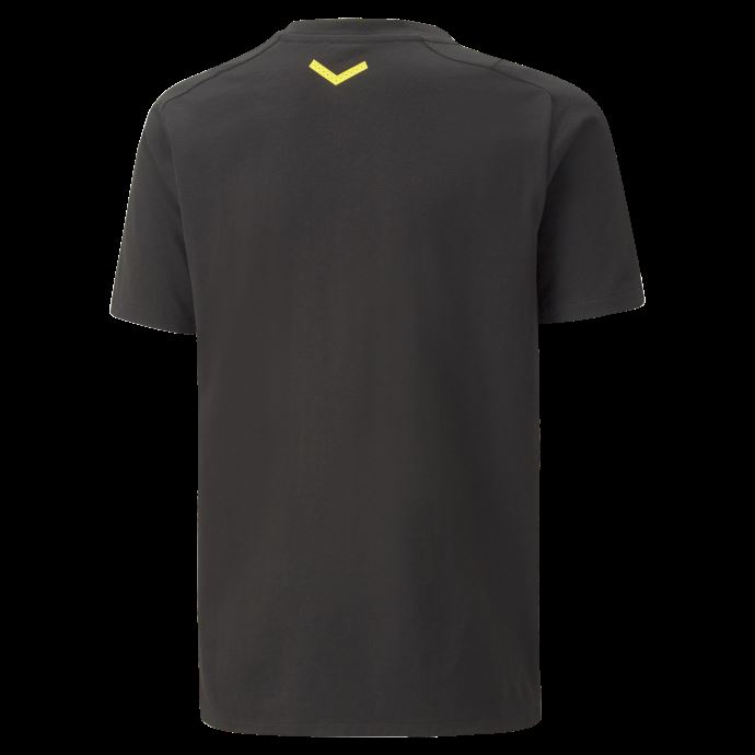 Puma Canada Noir Borussia Dortmund Football Casuals Tee Jeunesse