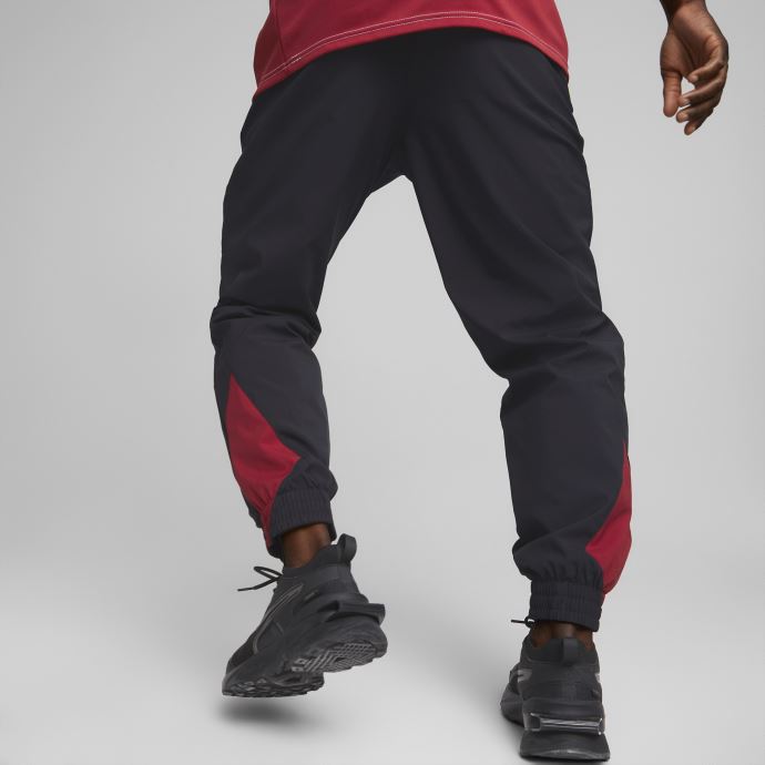 Rouge Intense-safety Yellow Borussia Dortmund Pantalon Tissé Ftblstatement Hommes Puma Canada