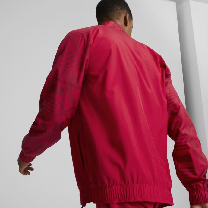 Piment-victoire Or Puma Canada Serbie Football Prématch Veste Hommes