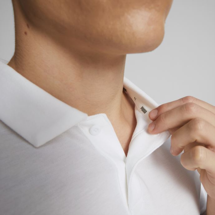 Manchester City F.c. Polo De Football Casual Hommes Blanc-noir Puma Canada
