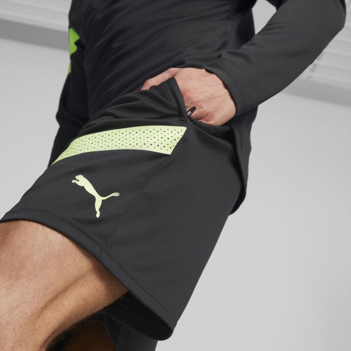 Puma Canada Manchester City F.c. Short D'entraînement De Football Hommes Black-fizzy Light
