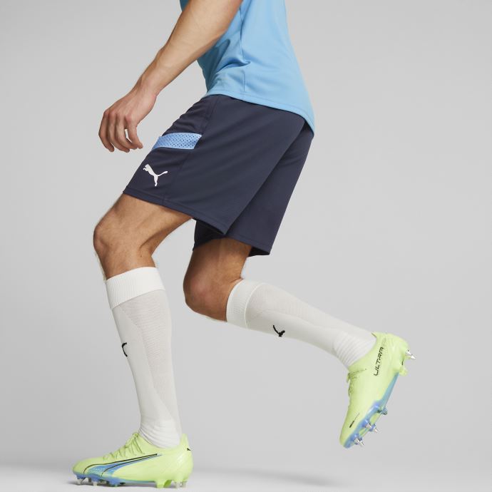 Puma Canada Parisian Night-team Bleu Manchester City F.c. Short D'entraînement De Football Hommes
