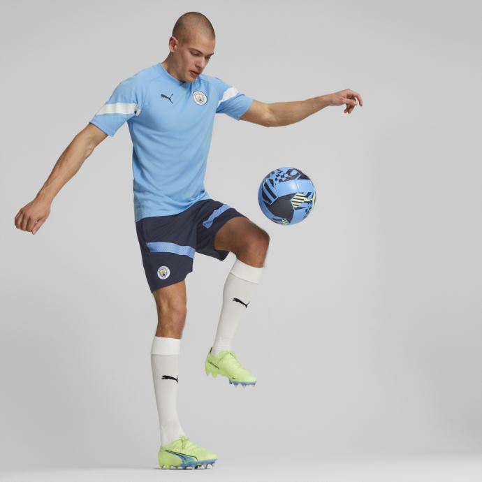 Puma Canada Parisian Night-team Bleu Manchester City F.c. Short D'entraînement De Football Hommes
