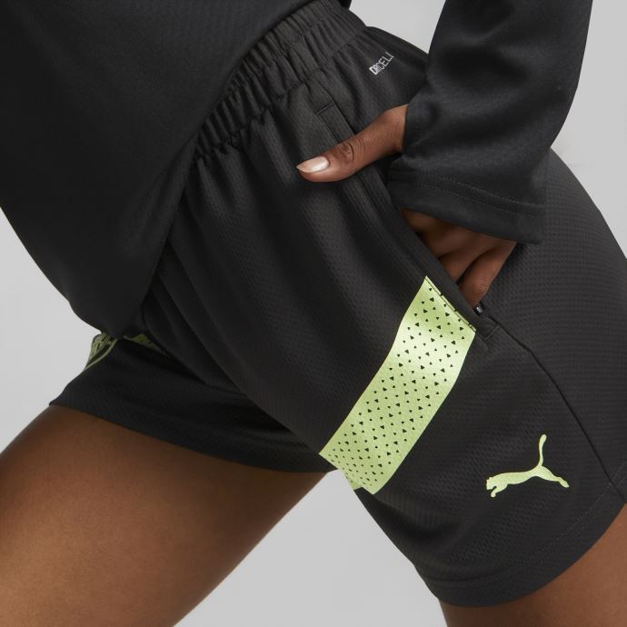 Puma Canada Manchester City F.c. Short D'entrainement Football Femme Black-fizzy Light