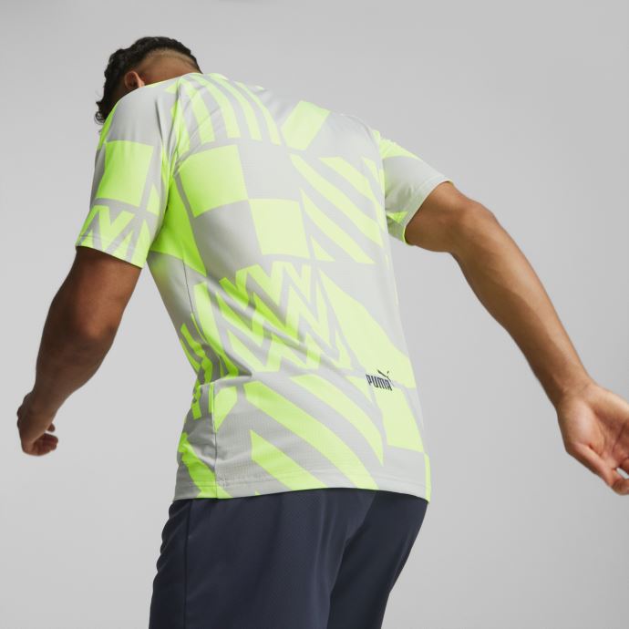 Manchester City F.c. Maillot Prematch Homme Gris Violet-fizzy Light Puma Canada