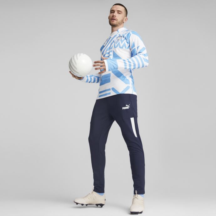 Puma Canada Caban-blanc Manchester City F.c. Pantalon De Football D'avant-match Hommes
