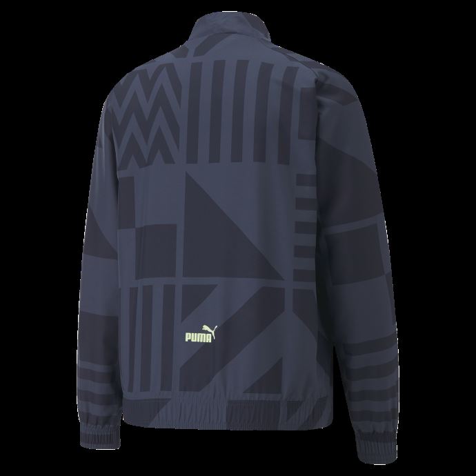 Puma Canada Parisian Night-fizzy Light Manchester City F.c. Veste D'avant-match De Football Femme