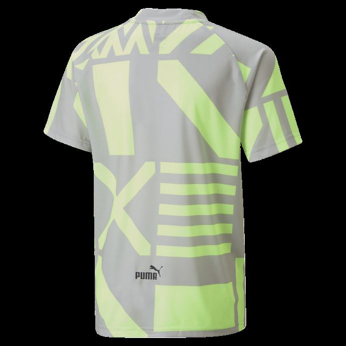 Gris Violet-fizzy Light Puma Canada Manchester City F.c. Maillot D'avant-match De Football Jeunesse