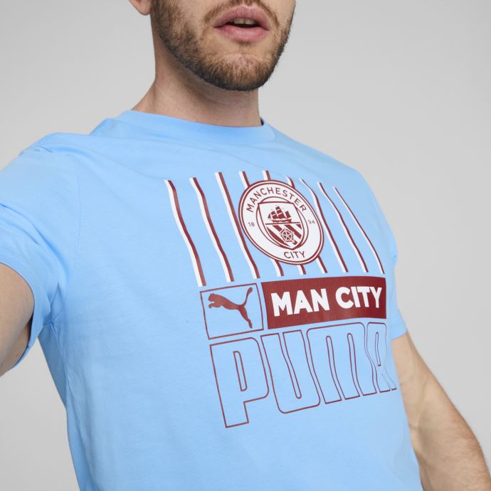 équipe Bleu Clair-rouge Intense Manchester City F.c. T-shirt De Football Ftblcore Hommes Puma Canada
