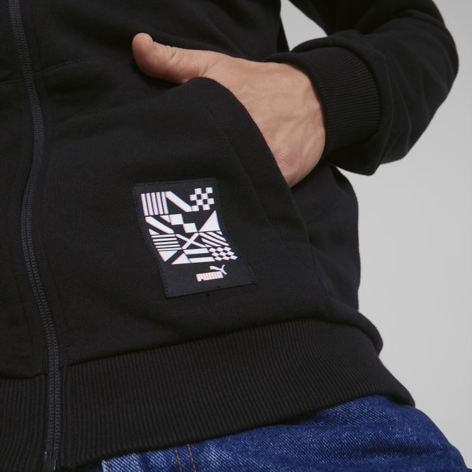 Manchester City F.c. Veste De Survêtement Ftblculture Hommes Black-tango Red Puma Canada
