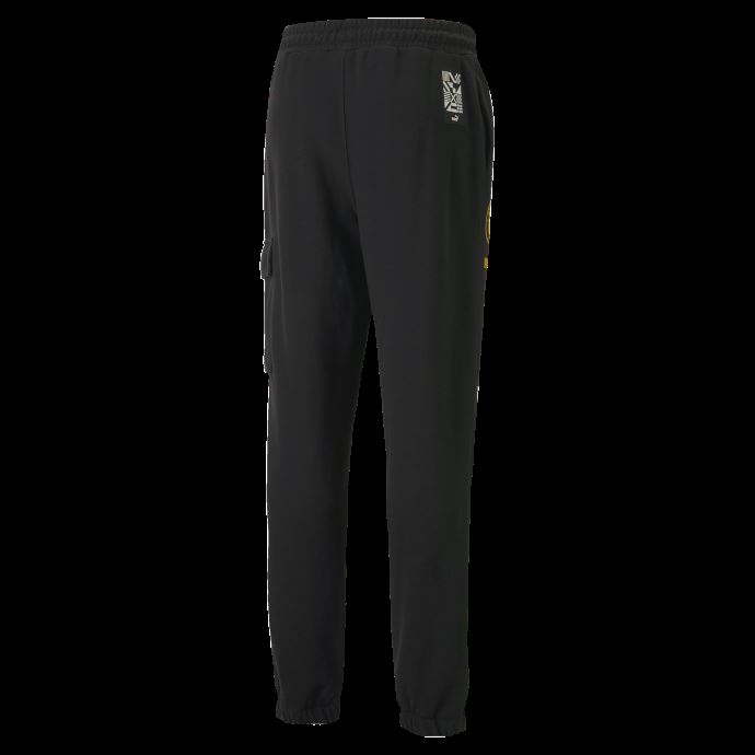 Puma Canada Noir-tango Rouge Manchester City F.c. Pantalons De Survêtement Ftblculture Hommes
