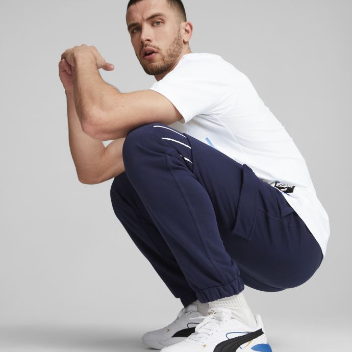 Manchester City F.c. Pantalons De Survêtement Ftblculture Hommes Peacoat-white Puma Canada
