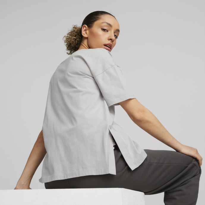 Puma Canada Gris Violet-team Bleu Clair Manchester City F.c. T-shirt Femme Ftblculture