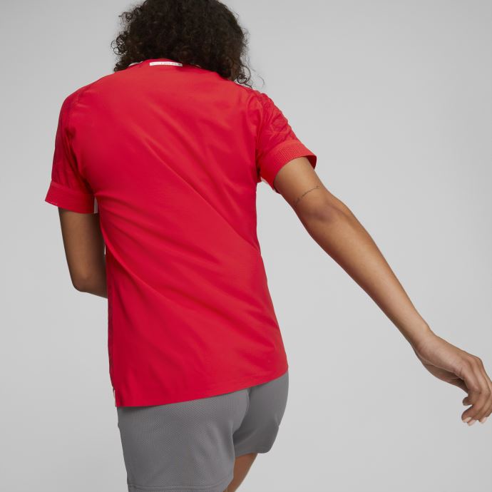 Puma Maillot Domicile Canada X Liberty Suisse Femme Rouge-blanc