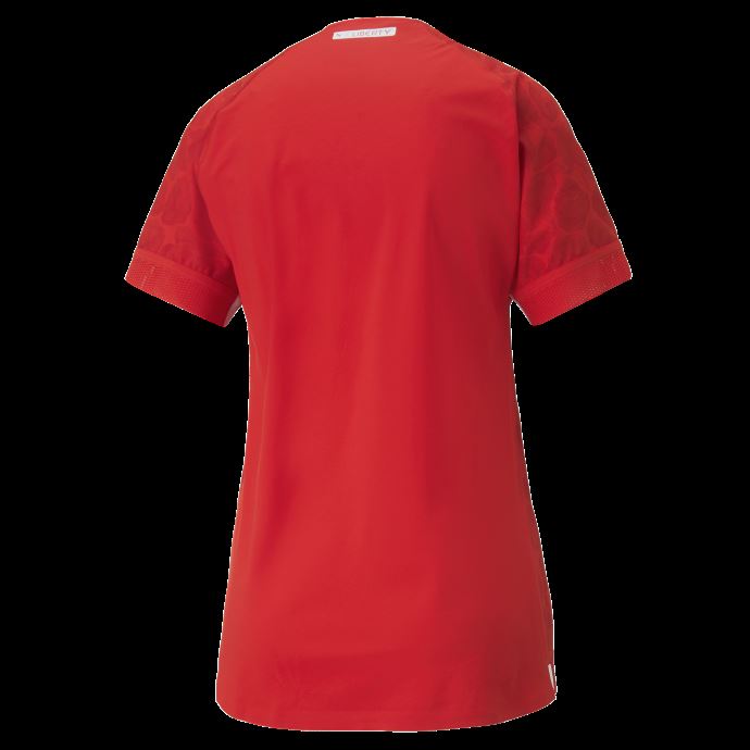 Puma Canada X Liberty Maillot Suisse Domicile Femme Rouge-blanc
