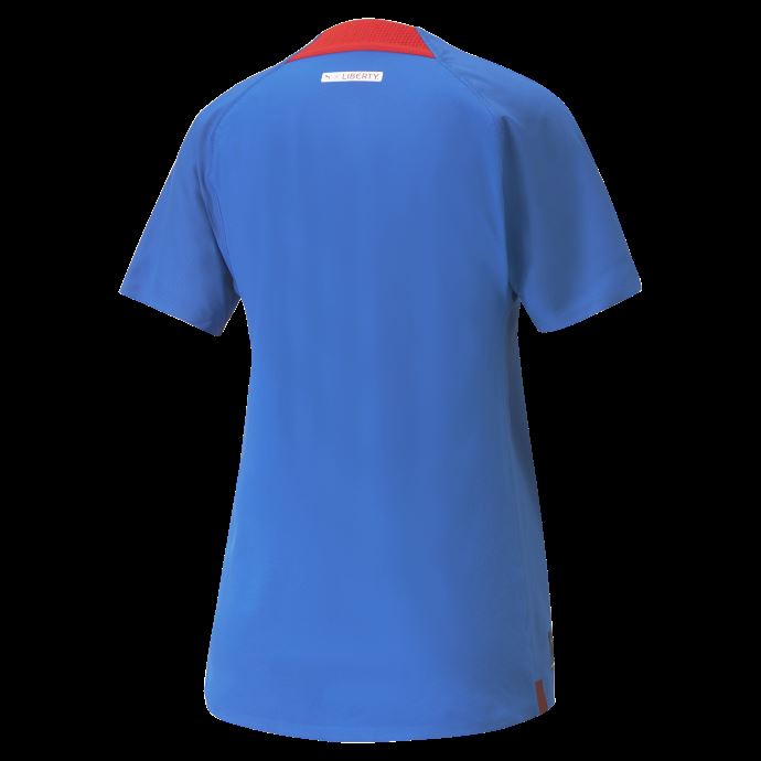Puma Canada X Liberty Islande Maillot Domicile Femme Bleu électrique Limonade