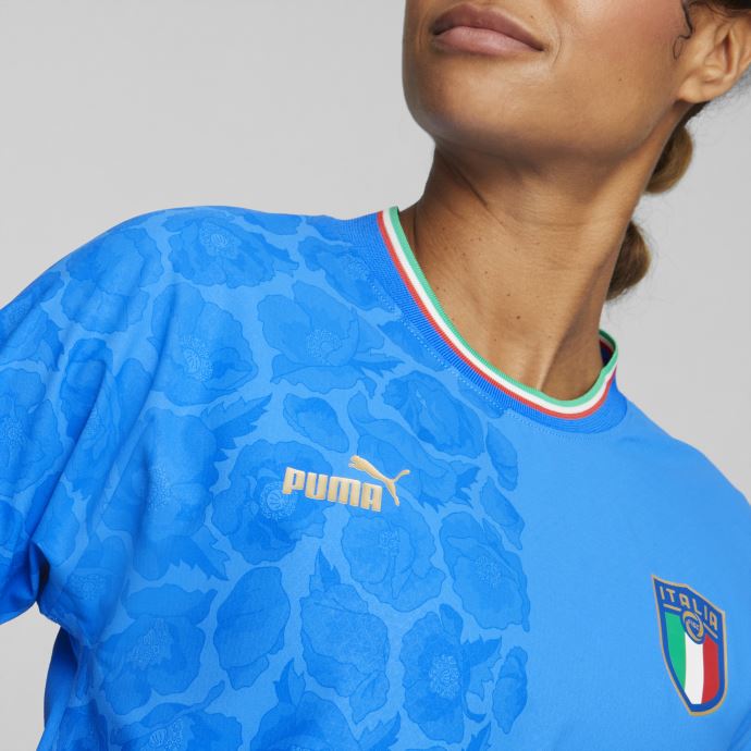Puma Canada X Liberty Italy Authentique Maillot Domicile Femme Ignite Bleu-ultra Bleu
