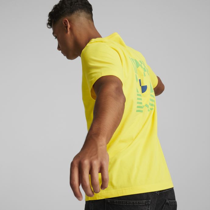 Puma Canada Ftblcore Fan Tee Hommes Dandelion-classic Green