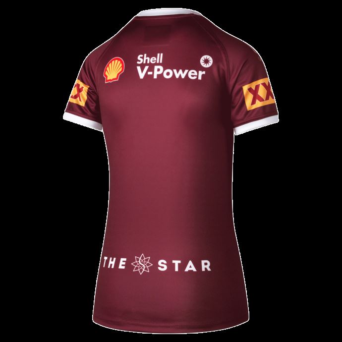 Puma Canada Beet Red-- Marron Queensland Maroons Maillot Femme Réplique